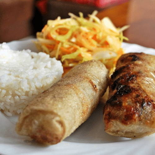 Sajgonki 2 szt. z ryżem i warzywami 700g