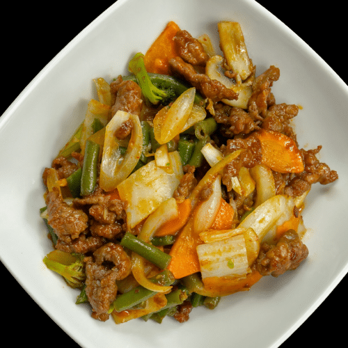 Wieprzowina z bambusem