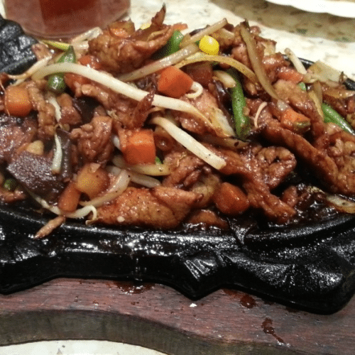 Wołowina na gorącym półmisku