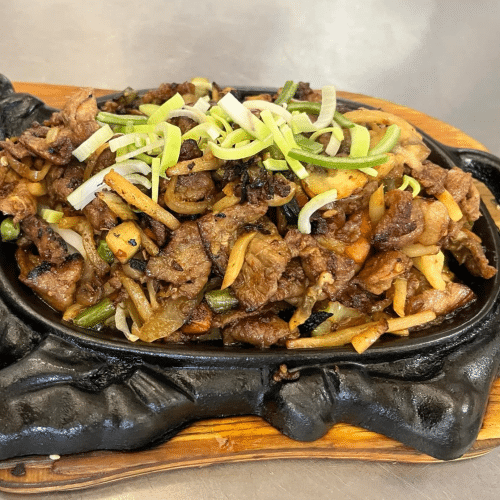 Wołowina na gorącym półmisku