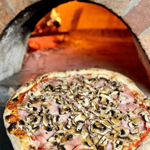 Pizza Prosciutto E Funghi