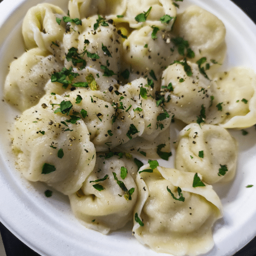 Pielmieni z pieczarkami 15 szt