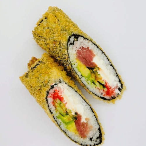 Buritto z krewetką i surimi