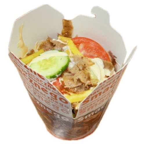 Kebab box z serem