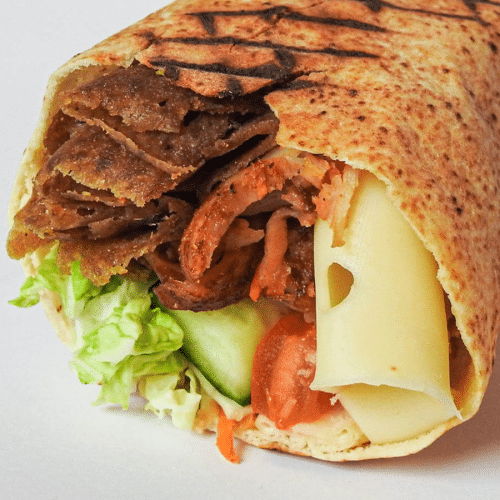 Pita rollo kebab z Serem
