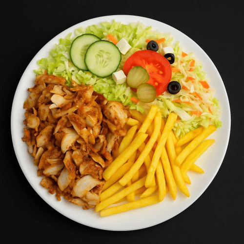 Talerz kebab