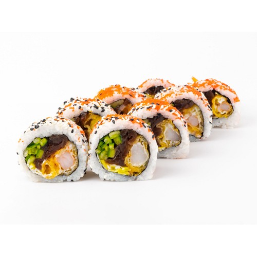 Uramaki Krewetka w Tempurze (8 sztuk)
