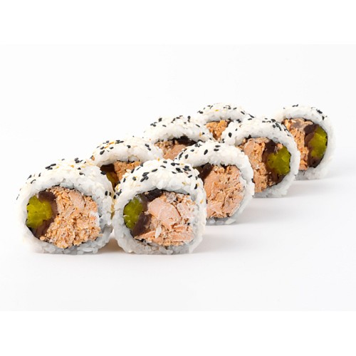 Uramaki Łosoś Pieczony (8 sztuk)