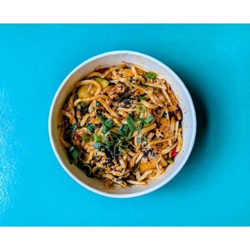 Makaron Udon z kimchi i warzywami WIEPRZOWINA