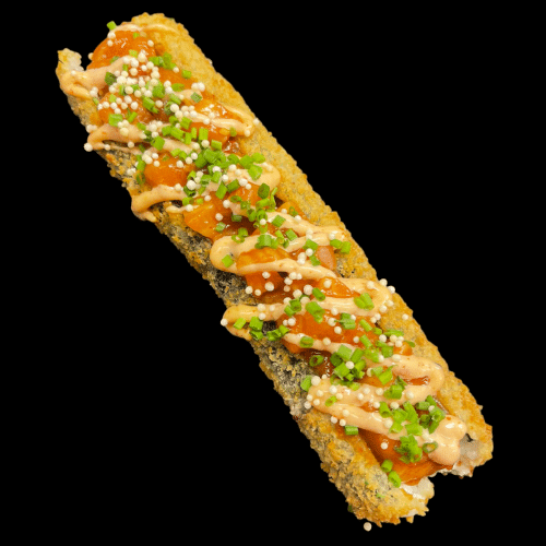 Hot-dog łosoś