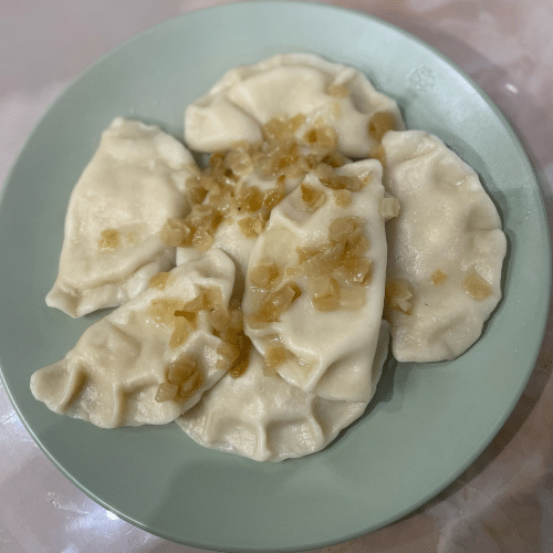 Pierogi z ziemniakami  6 szt.