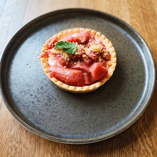 Tarta rabarbarowa