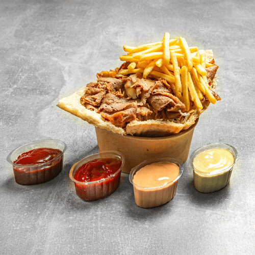 Kebab amerykański w bułce