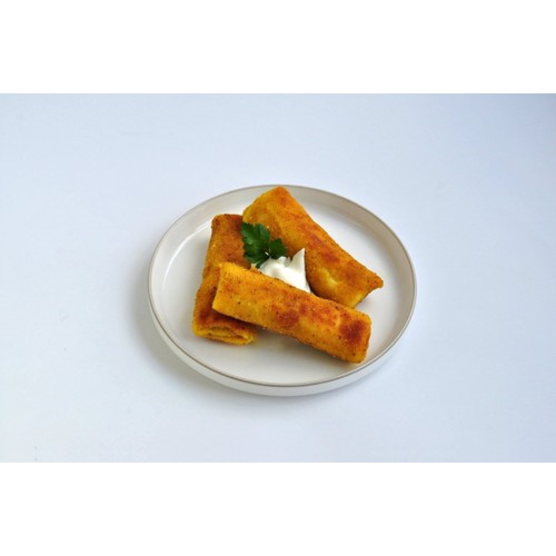 Krokiety z kurczakiem, pieczarkami i serem