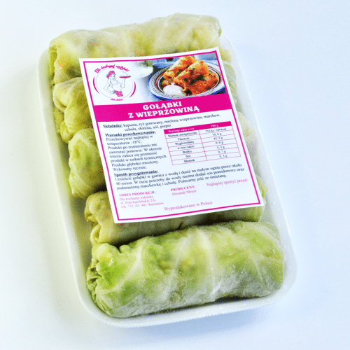 Gołąbki z wieprzowiną (mrożone) 760 g