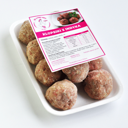 Klopsiki z indyka (mrożone) 400 g