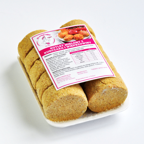 Kotlet mielony kurczak wieprzowina (mrożony) 480 g