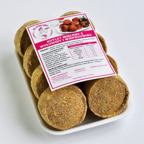 Kotlet wieprzowo wołowy (mrożony) 480 g