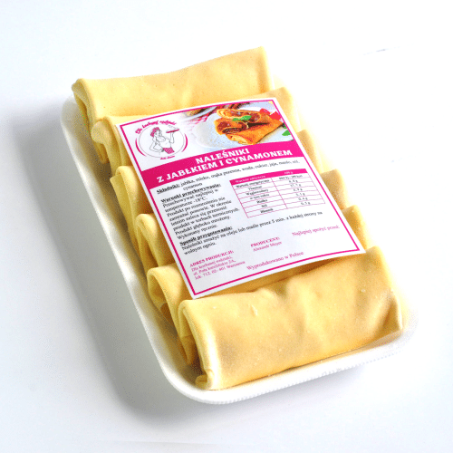 Naleśniki z jabłkami i cynamonem (mrożone) 500g