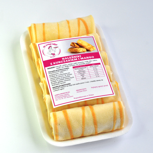 Naleśniki z kurczakiem i mango (mrożone) 500g