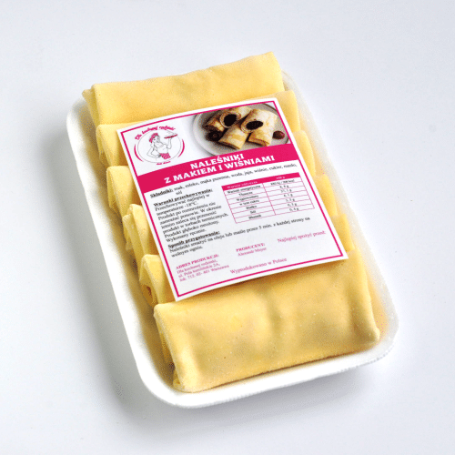 Naleśniki z makiem i wiśnią (mrożone) 500g