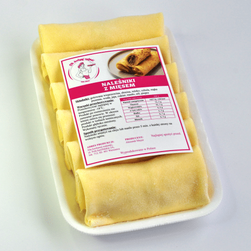 Naleśniki z mięsem (mrożone) 500g