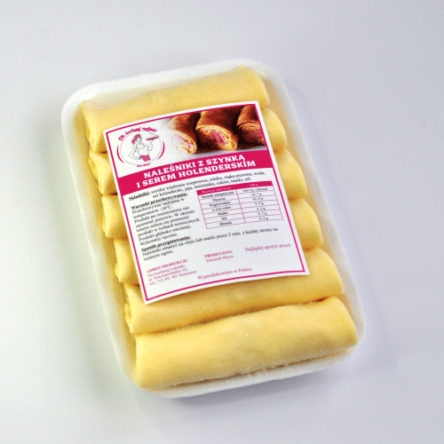 Naleśniki z szynką i serem (mrożone) 500g