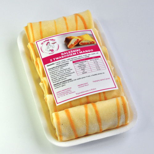 Naleśniki z twarogiem i mango (mrożone) 500g