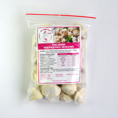 Pielmieni wieprzowo-wołowe (mrożone) 500 g
