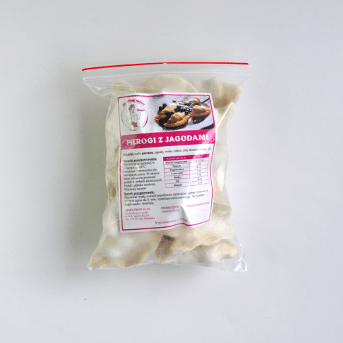 Pierogi z jagodami (mrożone) 500 g