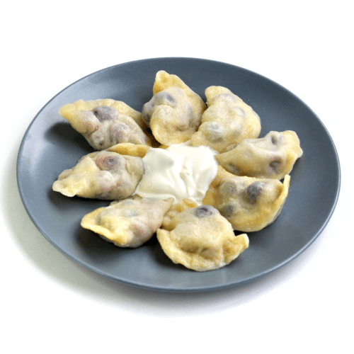 Pierogi z jagodami