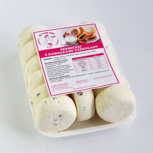 Serniczki z kawałkami czekolady (mrożone) 500 g