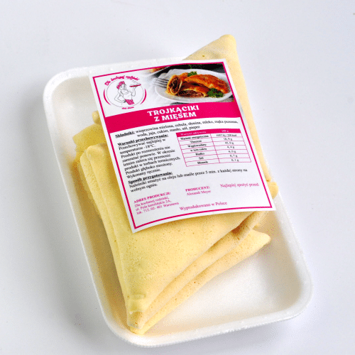 Trójkąciki z mięsem (mrożone) 500g