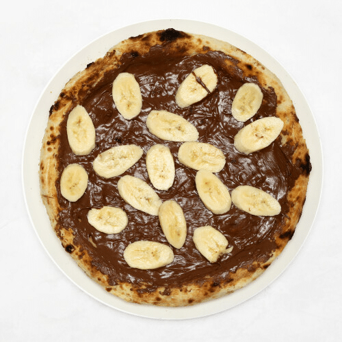 Pizza Nutella z Bananem