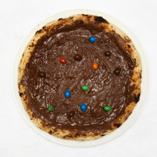 Pizza M&M's z Nutellą