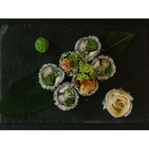 California z krewetkami w tempurze