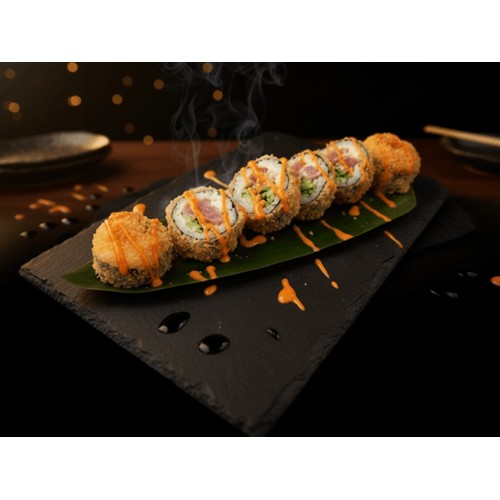 Rolka w tempurze z tuńczykiem