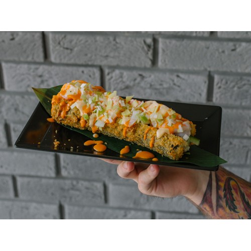 Sushi Hot Dog z krewetkami