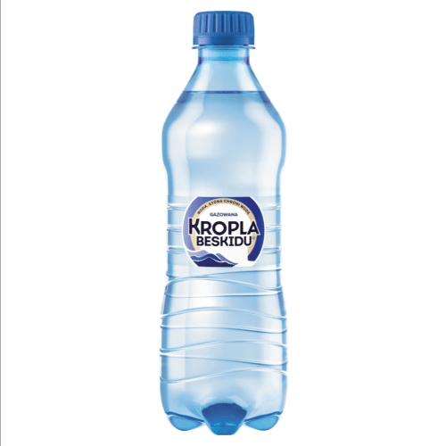 Kropla Beskidu naturalna woda mineralna gazowana 0,5l