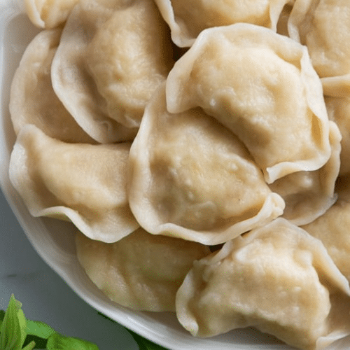 Pierogi z pieczarkami i serem