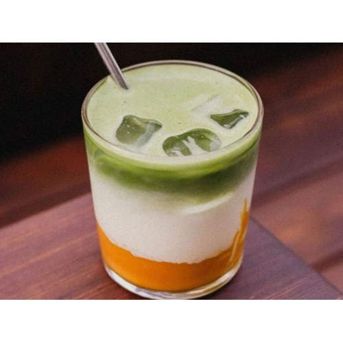 Mango Matcha Latte