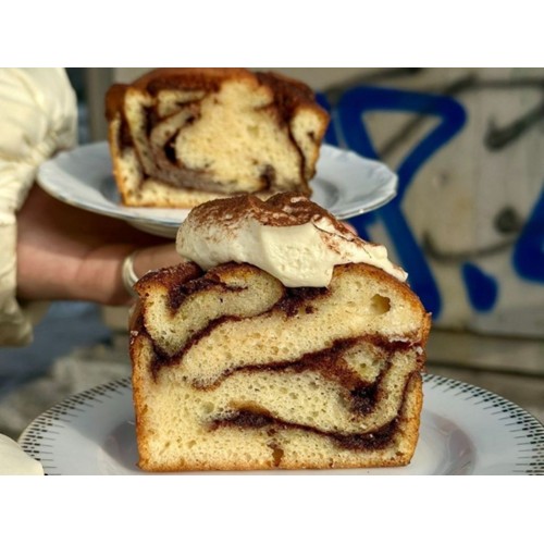 CYNAMONKA Z KREMEM WANILIOWYM