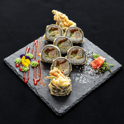 Futomaki tempura krewetka w tempurze