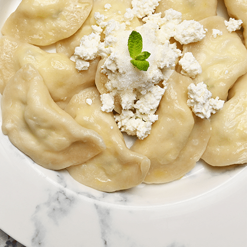 Pierogi z serem na słodko