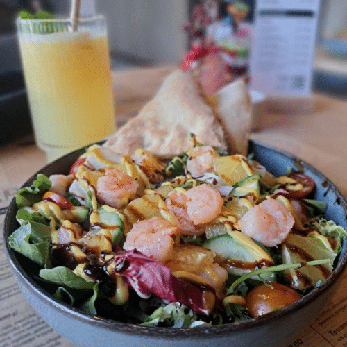 Sałatka z krewetkami