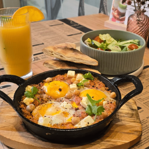 Szakszuka z ciecierzycą