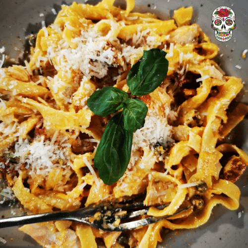 Tagliatelle z borowikami