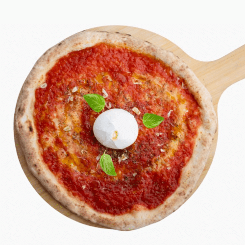 Pizza Marinara e burrata