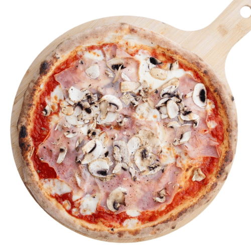 Pizza Prosciutto e funghi