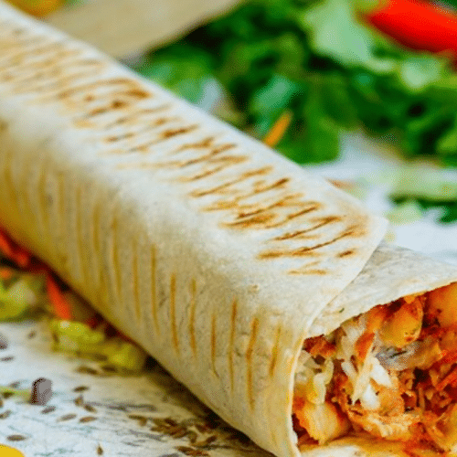 Tortilla kebab jalapeño